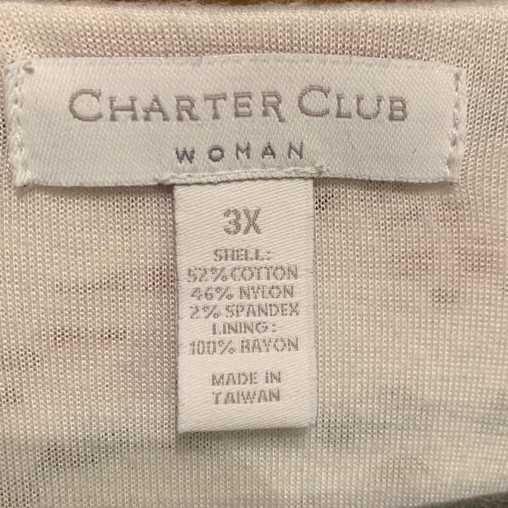 Charter Club Lace Blouse - Picture 4 of 7